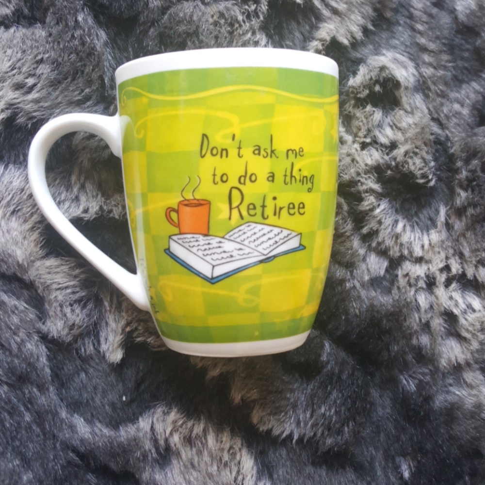 H&H "Retiree" novelty gift mug
